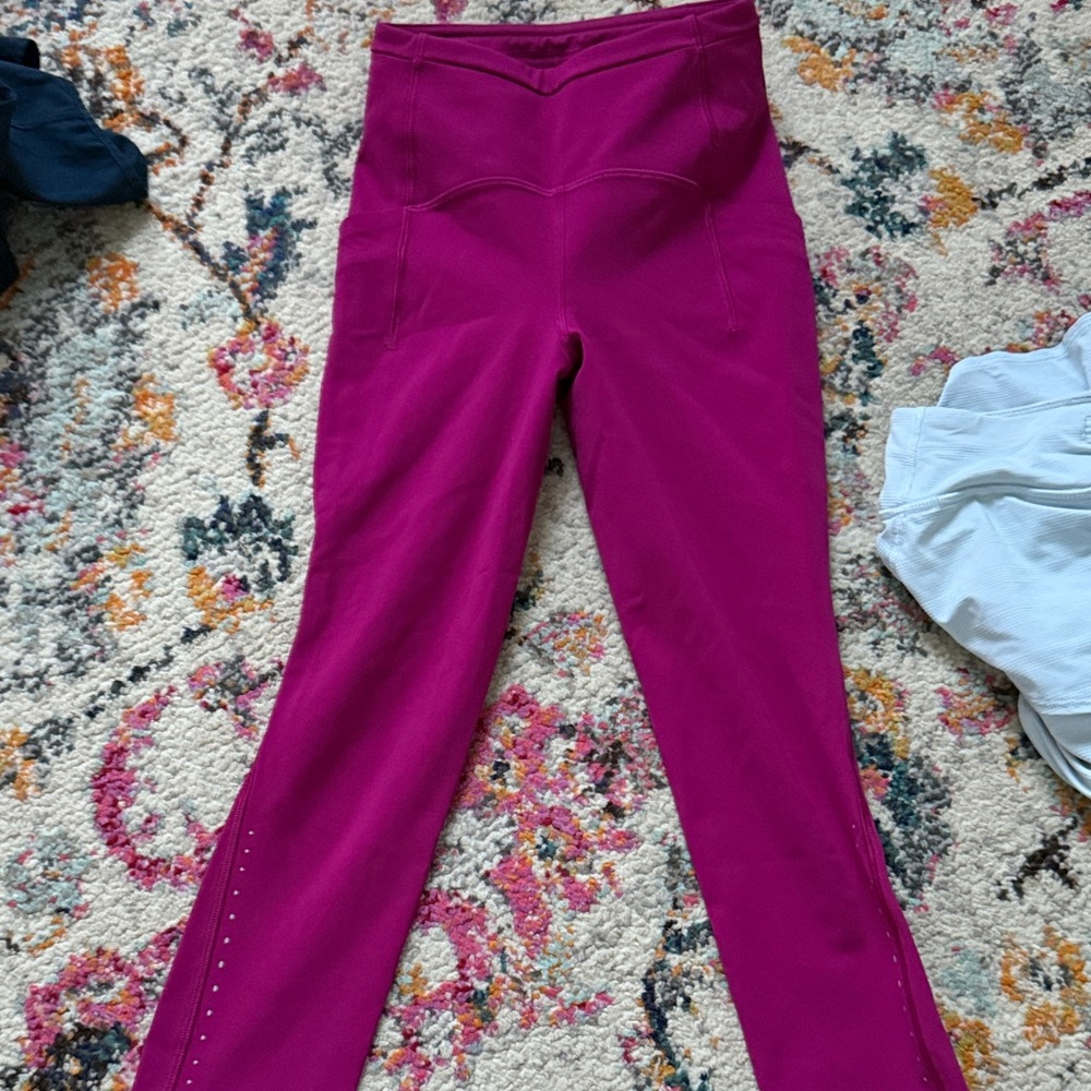 lululemon athletica Magenta Leggings